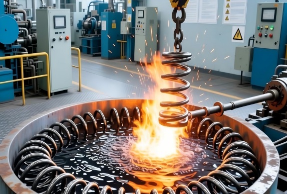 千錘百煉浴油淬火重生的高性能汽車(chē)彈簧——東風(fēng)汽車(chē)